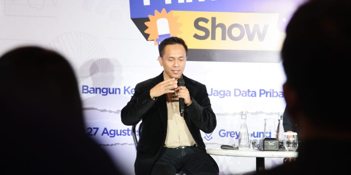 Vice President Cyber Security Risk PT Bank Central Asia Tbk (BCA), Sugianto Wono di Jakarta, Rabu, 27 Agustus 2025