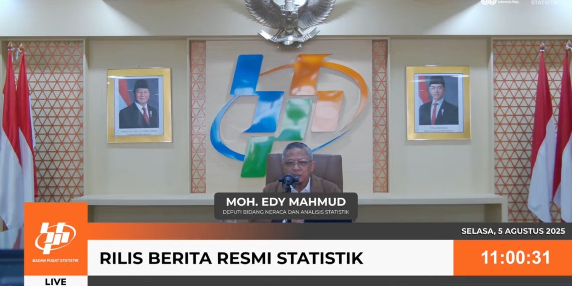 Deputi Bidang Neraca dan Analisis Statistik BPS Moh. Edy Mahmud