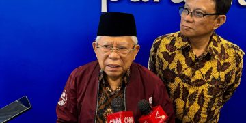 Wakil Presiden Republik Indonesia Periode 2019-2024, K. H. Ma’ruf Amin. (Foto: Ayu Utami)