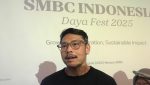 Digital Banking Product & Innovation Head SMBC Indonesia, Febri Rusli, usai acara pembukaan Daya Fest 2025 di Jakarta, Rabu, 27 Agustus 2025.