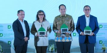 Peluncuran ESG Index 2025 dalam ajang Katada SAFE 2025, di Jakarta, Rabu, 10 September 2025.