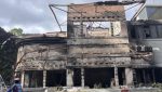 Gedung Terbakar Imbas Demo