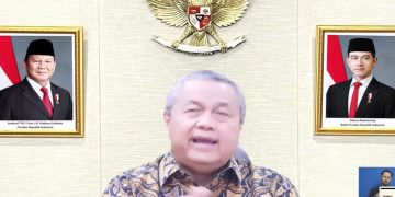 Gubernur Bank Indonesia (BI) Perry Warjiyo mengumumkan hasil Rapat Dewan Gubernur (RDG), Rabu, 17 September 2025.