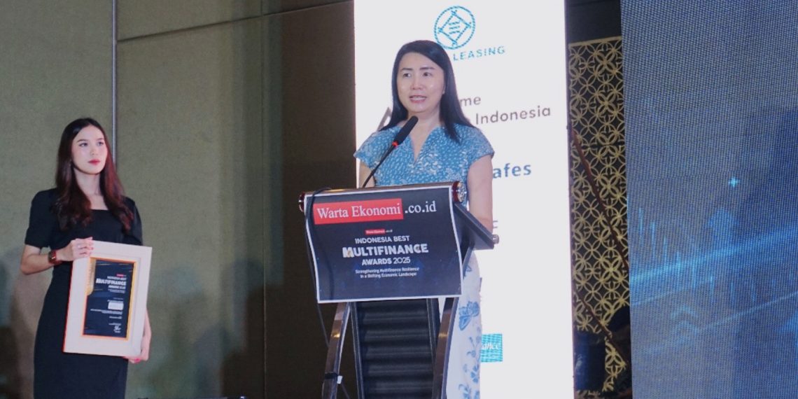 Presiden Direktur PT Atome Finance Indonesia Meri Ui