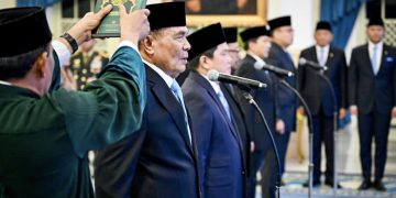 Suasana khidmat mewarnai Istana Negara, Jakarta, ketika Presiden Prabowo Subianto melantik sejumlah menteri, wakil menteri, dan kepala badan pada Rabu, 17 September 2025. (Foto: BPMI Setpres)