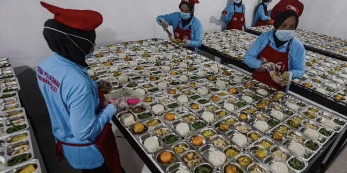 Ilustrasi dapur Program Makan Bergizi Gratis