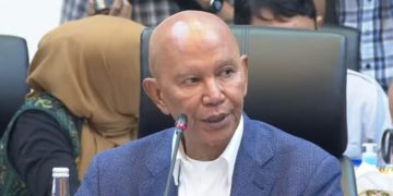 Ketua Badan Anggaran (Bangor) DPR RI Said Abdullah dalam rapat kerja dengan Menteri Keuangan. (Tangkapan Layar YouTube TVR Parlemen: Julian)