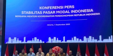 Konferensi Pers Stabilitas Pasar Modal Indonesia