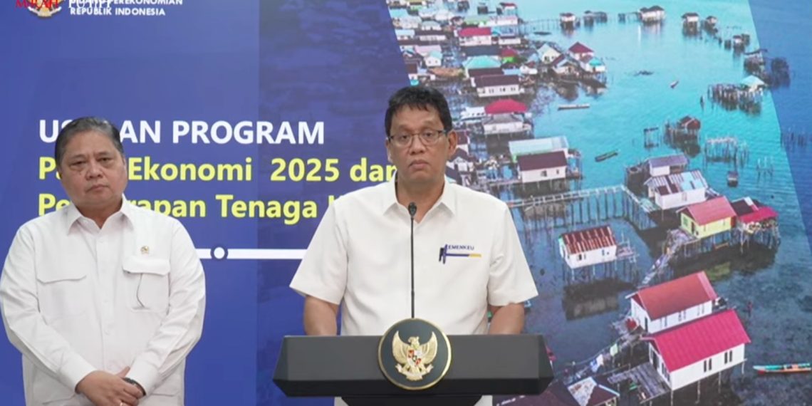 Konferensi Pers terkait Stimulus Ekonomi