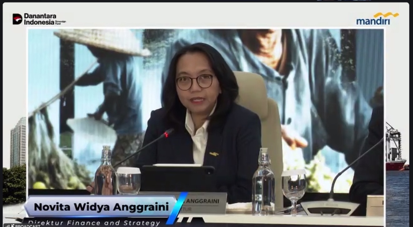Direktur Finance & Strategy Bank Mandiri Novita Widya Anggraini