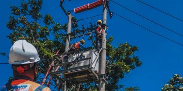 Ilustrasi petugas PLN secara rutin melakukan pemeliharaan infrastruktur untuk menjaga keandalan pasokan listrik bagi masyarakat.