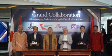 Agung Podomoro jalin kerja sama dengan Fukuoka Consortium untuk mengembangkan Kota Podomoro Tenjo, Kamis (4/9). (Foto: Istimewa)