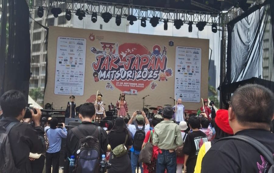 Perhelatan Jak-Japan Matsuri 2025 di Jakarta, Minggu, 28 September 2025. (Foto: Istimewa)