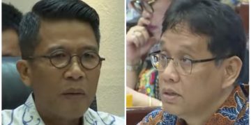 Ketua Komisi XI DPR RI, Mukhamad Misbakhun dan Menteri Keuangan (Menkeu), Purbaya Yudhi Sadewa.