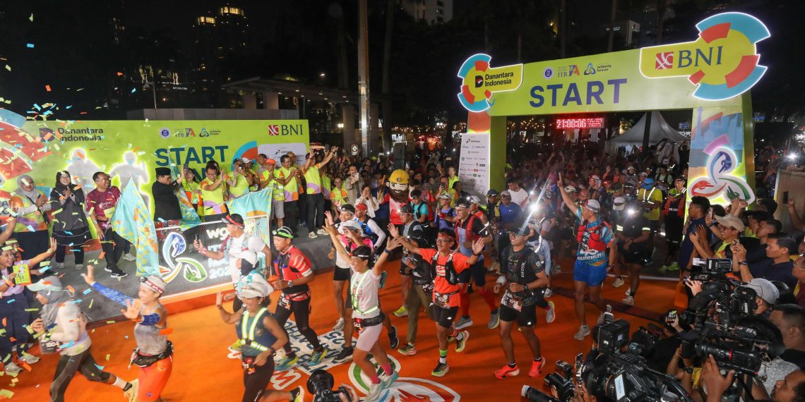 BNI dan ITB gelar Ultra Marathon 2025, ribuan pelari dan guru besar turut ambil bagian. (Foto: Istimewa)