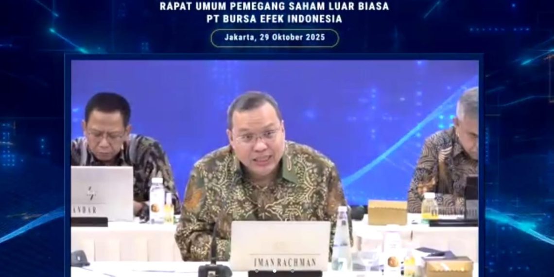 Direktur Utama BEI, Iman Rachman