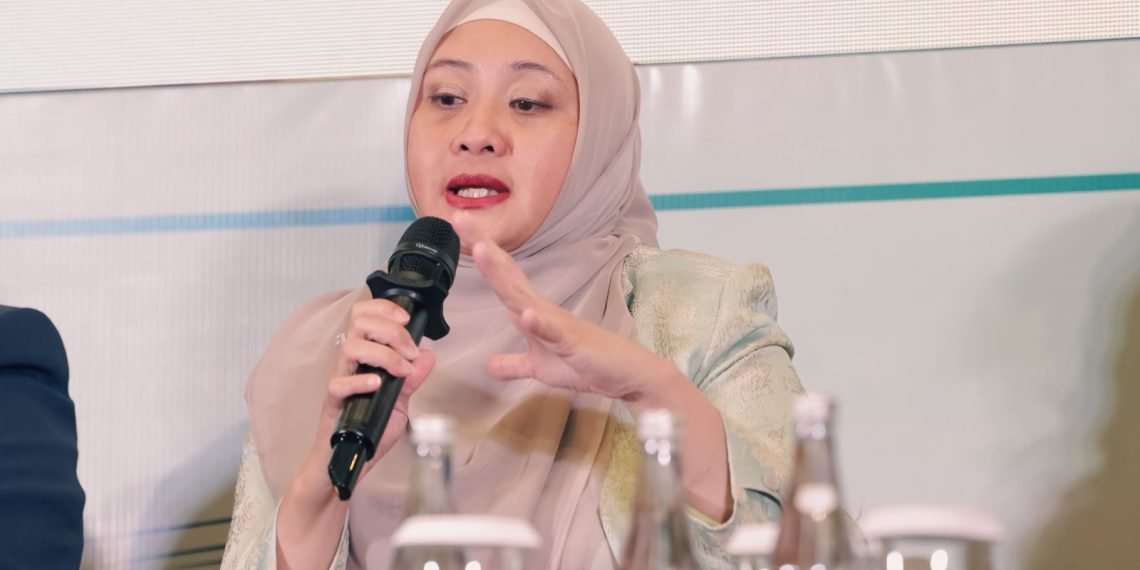 Senior Vice President Environmental, Social, & Governance (ESG) Group Head BSI, Rima Dwi Permatasari. (Foto: M. Zulfikar)