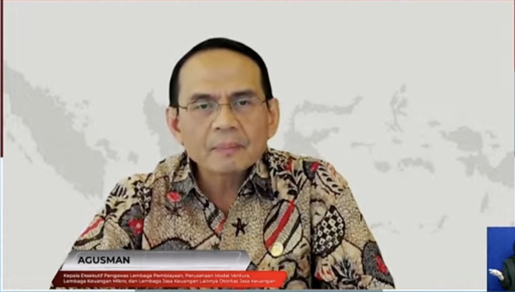 Kepala Eksekutif Pengawas Lembaga Pembiayaan, Modal Ventura, dan Lembaga Keuangan Lainnya (PVML) OJK Agusman, dalam Konferensi Pers Hasil Rapat Dewan Komisioner (RDK) Bulanan September 2025.