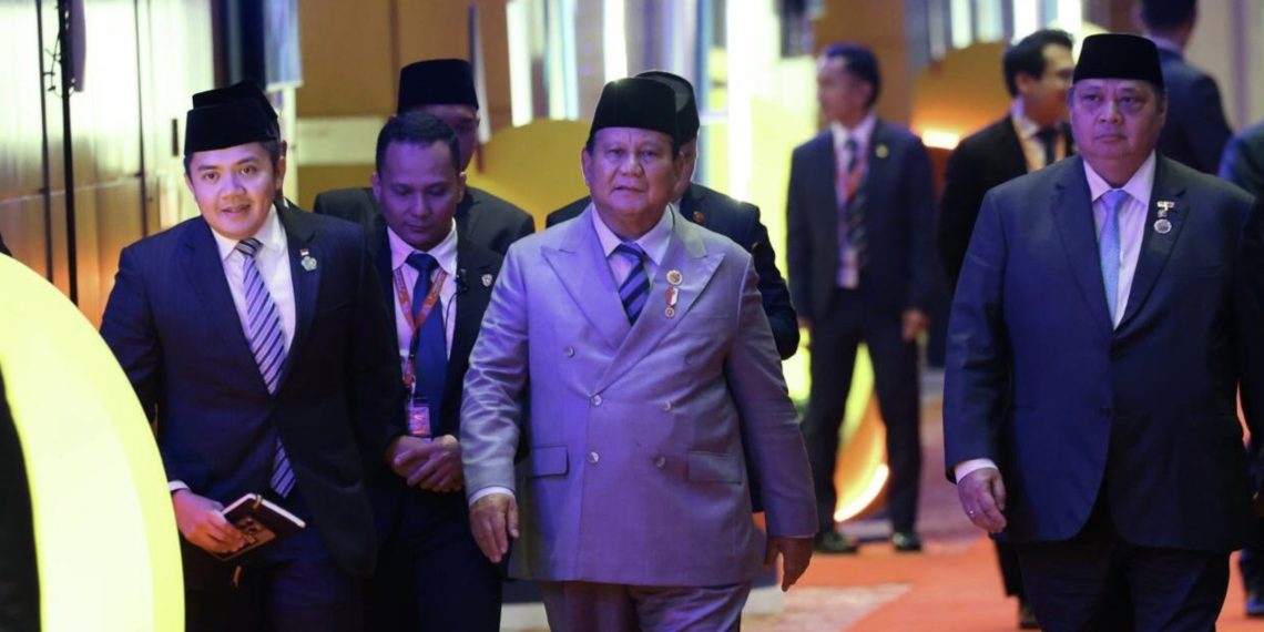 Presiden Republik Indonesia Prabowo Subianto menghadiri Konferensi Tingkat Tinggi (KTT) ke-28 ASEAN–Jepang yang digelar di Kuala Lumpur Convention Centre (KLCC), Malaysia, pada Minggu, 26 Oktober 2025. Foto: BPMI Setpres