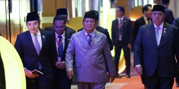 Presiden Republik Indonesia Prabowo Subianto menghadiri Konferensi Tingkat Tinggi (KTT) ke-28 ASEAN–Jepang yang digelar di Kuala Lumpur Convention Centre (KLCC), Malaysia, pada Minggu, 26 Oktober 2025. Foto: BPMI Setpres