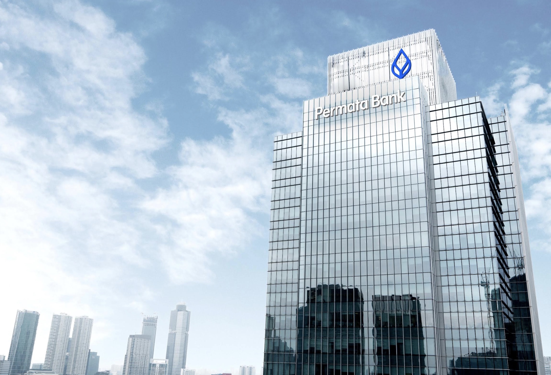 Ilustrasi gedung Permata Bank