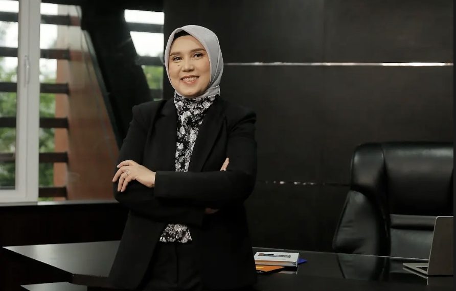 Direktur Keuangan dan Teknologi Informasi Bank Sumut Arieta Aryanti