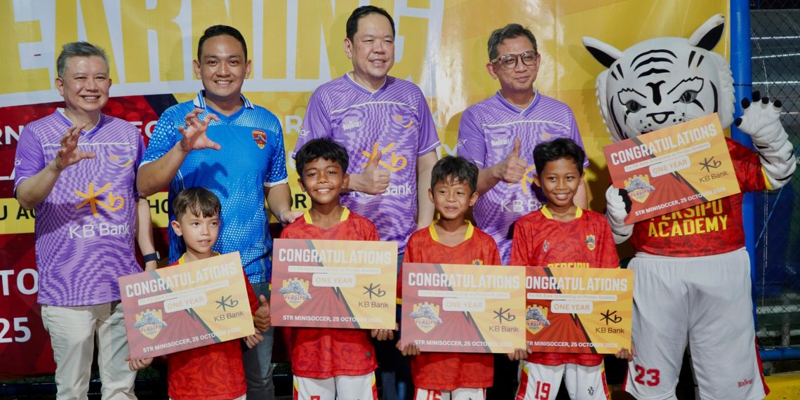 KB Bank berkolaborasi dengan Persipu Academy memberikan beasiswa penuh kepada lima peserta terpilih. (Foto: Istimewa)