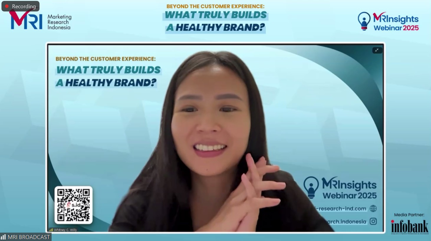 Marketing Director Arah Visual & Concepts, Whitney Cyntia W