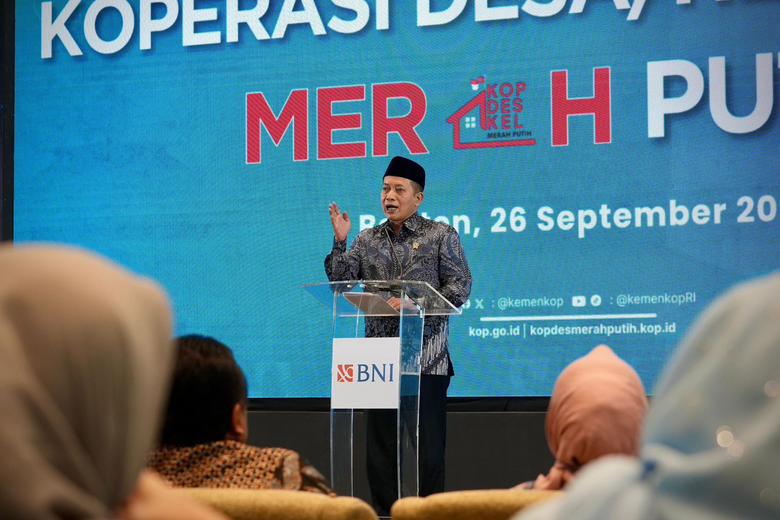 Menteri Koperasi (Menkop) Ferry Juliantono