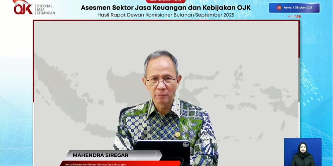 Ketua Dewan Komisioner OJK, Mahendra Siregar