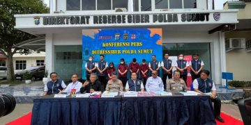 Satuan Tugas Pemberantasan Aktivitas Keuangan Ilegal atau Satgas PASTI bekerja sama dengan Polda Sumatera Utara menangkap pelaku penipuan keuangan senilai Rp254 juta.