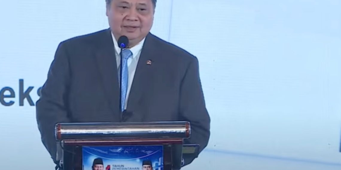 Menteri Koordinator Bidang Perekonomian Airlangga Hartarto