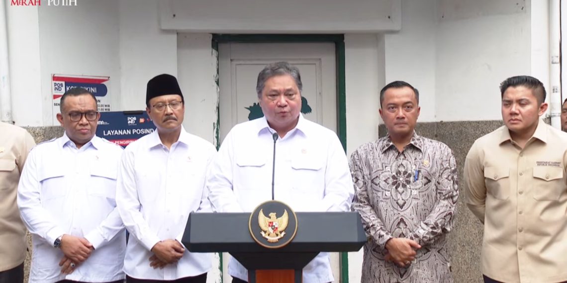 Menteri Koordinator Bidang Perekonomian Airlangga Hartarto