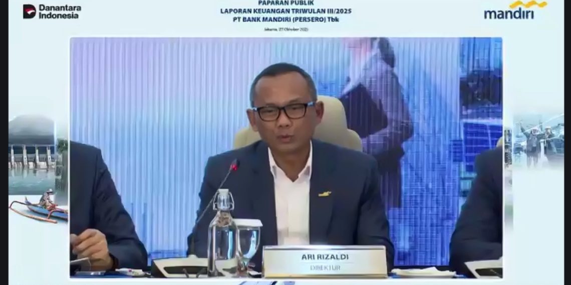 Direktur Treasury & International Banking Bank Mandiri Ari Rizaldi
