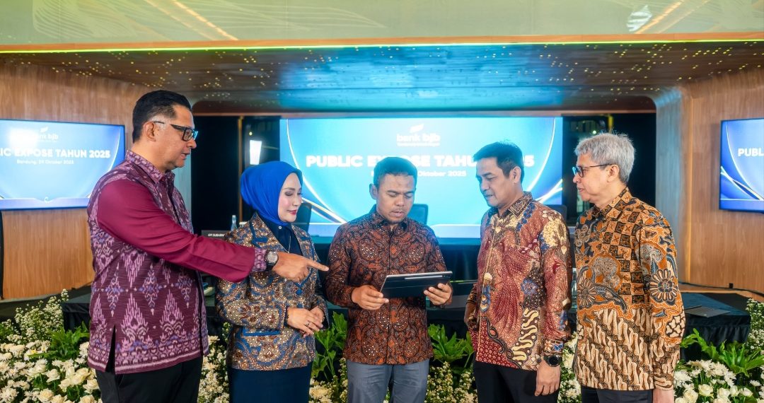 Pimpinan Bank BJB pada Rabu, 29 Oktober 2025, memaparkan kinerja sepanjang 2025 yang menyatakan pencapaian kinerja yang baik dan fokus pada pertumbuhan berkelanjutan. (Foto: istimewa)