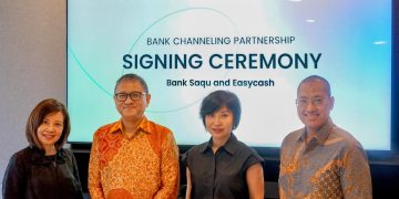 Easycash dan  Bank Saqu Resmi Kolaborasi Tingkatkan Akses Kredit Channeling
