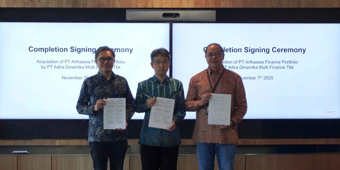 Adira Finance Resmi Akuisisi Arthaasia Finance. (Foto: Istimewa)