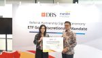 DBS Indonesia dan Mandiri Investasi rilis ETF Gold BlackRock di Jakarta, Senin (24/11). (Foto: Steven Widjaja)