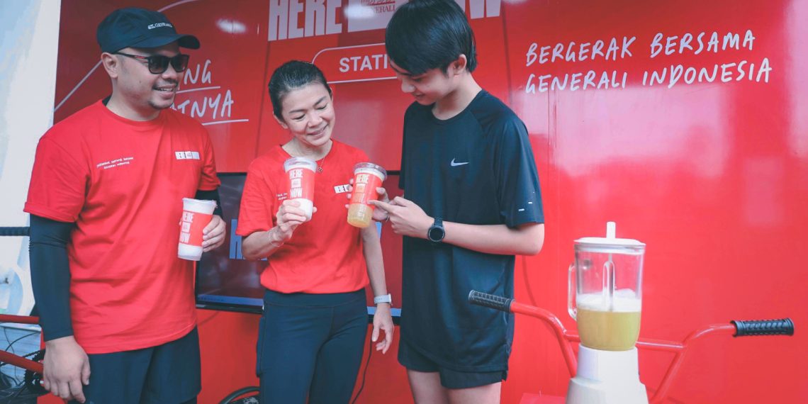 Peluncuran Kampenye Global #HereNow Healthy Challenge