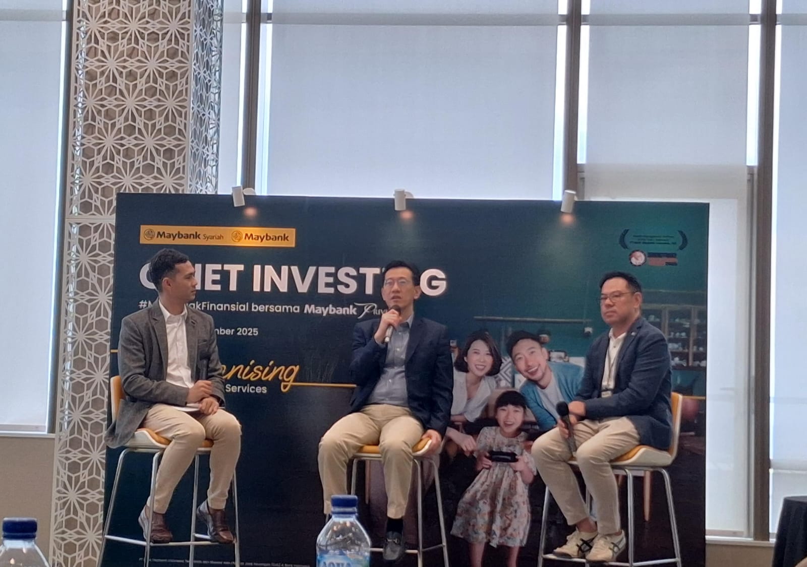 Direktur Community Financial Services, Bianto Surodjo, dalam konferensi pers, di Jakarta, Rabu, 19 November 2025. (Foto: Khoirifa)