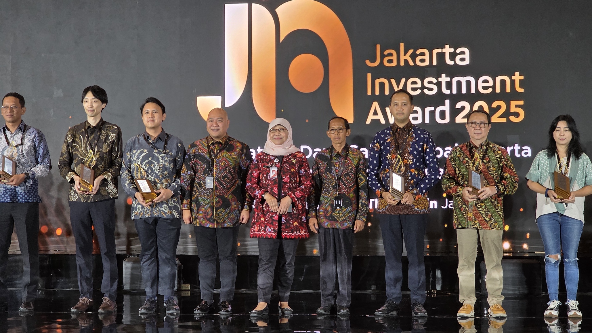 PT Patra Jasa diganjar sebagai Perusahaan dengan Kontribusi Realisasi Investasi Terbesar Tahun 2024 pada Sektor Perumahan, Kawasan Industri, dan Perkantoran (Penanaman Modal Dalam Negeri).