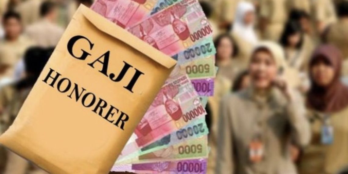 Ilustrasi gaji guru honorer (foto: ist)