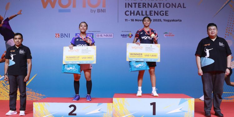 Indonesia Kuasai Podium wondr by BNI International Challenge