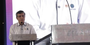 Menteri Tenaga Kerja RI, Yassierli, di ajang Top Human Capital Awards 2025 di Jakarta