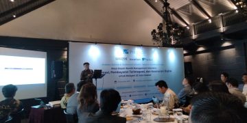 Praisindo Teknologi memperkenalkan solusi layanan terbaru, Praisindo WMS 2025 dalam acara "Sharing Session and Technology Update – Wealth Technology 2025" pada 5 November 2025 di Restoran Kembang Goela, Jakarta. (Foto: Istimewa)