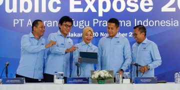 Direksi PT Asuransi Tugu Pratama Indonesia Tbk (Tugu Insurance) dalam paparan publik, Kamis, 20 November 2025. (Foto: Dok. Tugu)