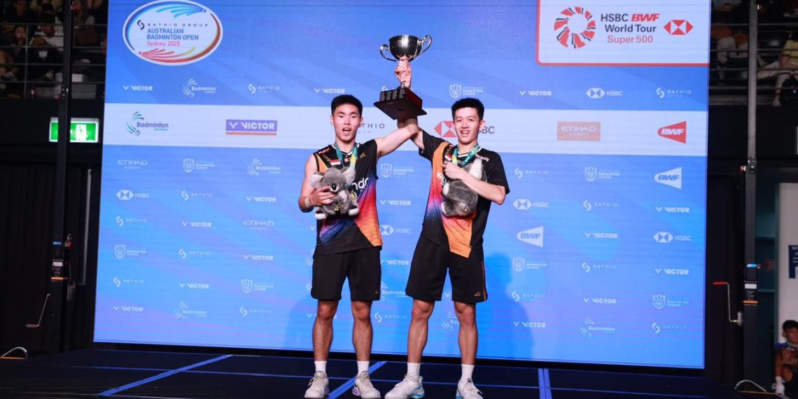 Debut Gemilang Raymond/Joaquin di BWF Level Super 500