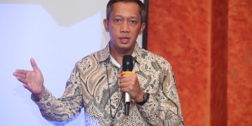 Deputi Direktur Departemen Kebijakan Sistem Pembayaran BI, Ronggo Gundala Yudha dalam acara Infobank Institute bertajuk Digital "Payment & Security Outlook 2026-2030: Trends, Competitive Landscape and Forecast Insight", Kamis, 20 November 2025. (Foto: Zaenal Abdurrani)