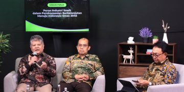 Diskusi publik bertema “Peran Industri Sawit dalam Perekonomian Berkelanjutan Menuju Indonesia Emas 2045”, di Jakarta, Selasa, 4 November 2025.