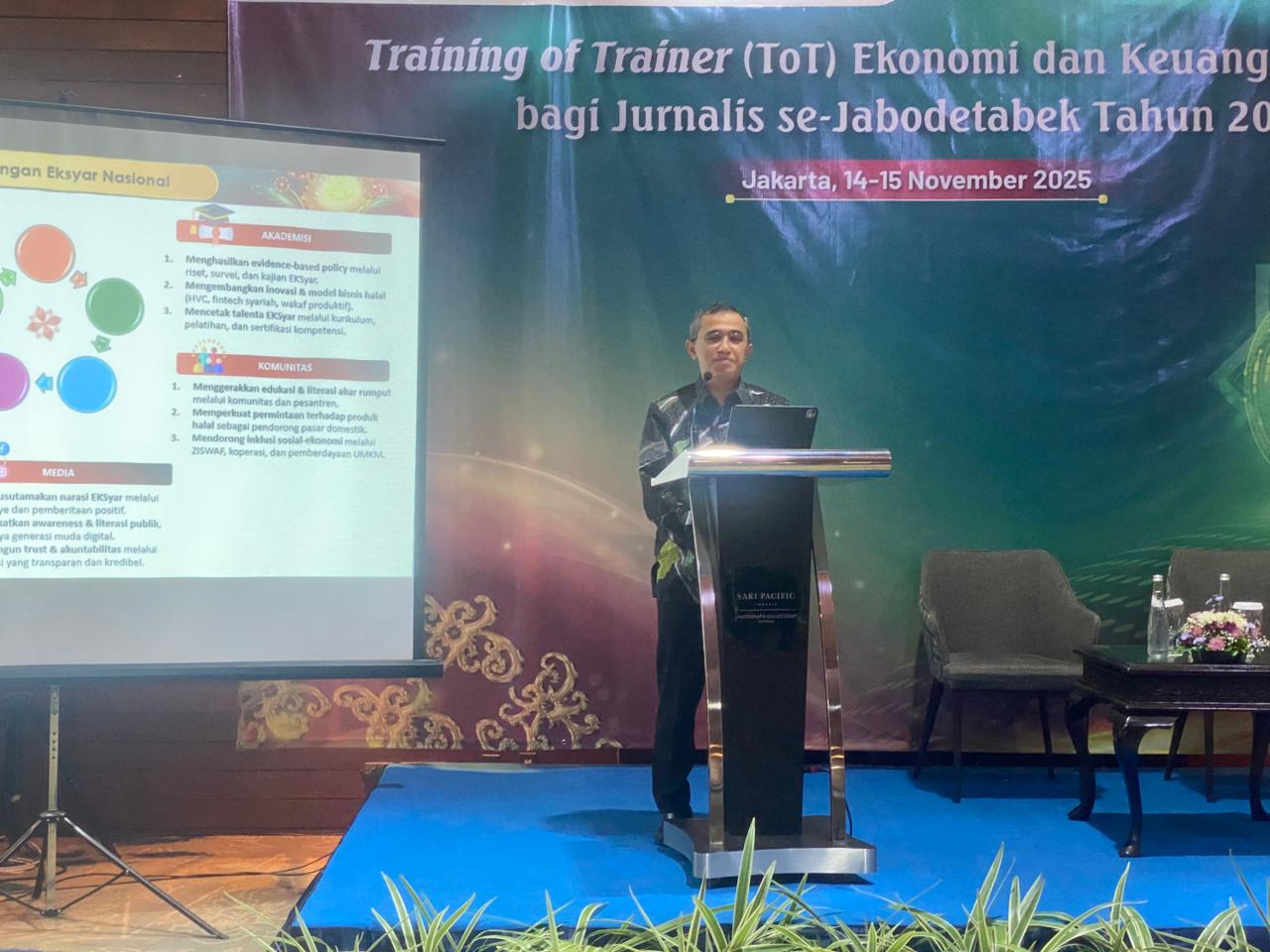 Kepala Departemen Ekonomi dan Keuangan Syariah BI, Imam Hartono